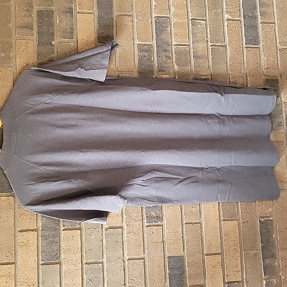 Universal Thread, short sleeve, gray, mock neck, T Shirt dress, size M - Picture 10 of 10